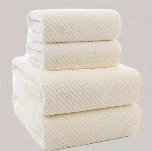 48-timmars kampanj – 4-pack hotellhanddukar – mjuka & slitstarka