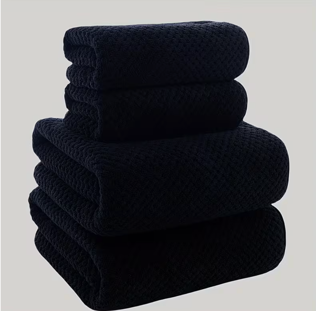 48-timmars kampanj – 4-pack hotellhanddukar – mjuka & slitstarka