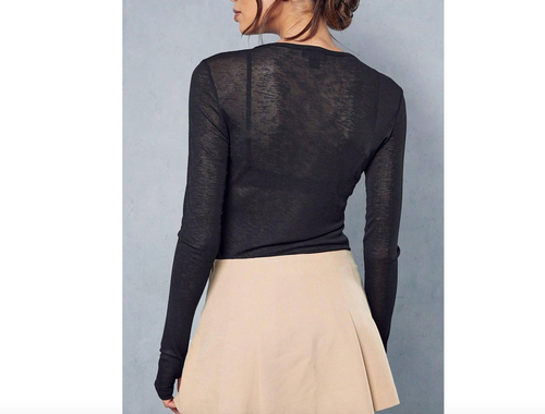 48-timmars kampanj – bara 129 kr - Långärmad Second-Skin Topp