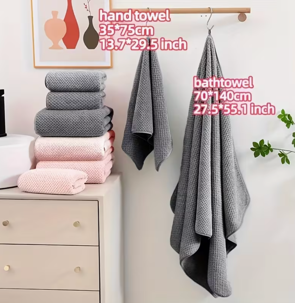 48-timmars kampanj – 4-pack hotellhanddukar – mjuka & slitstarka