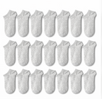 20-pack svarta vardagsstrumpor (37–41) svarta eller vita