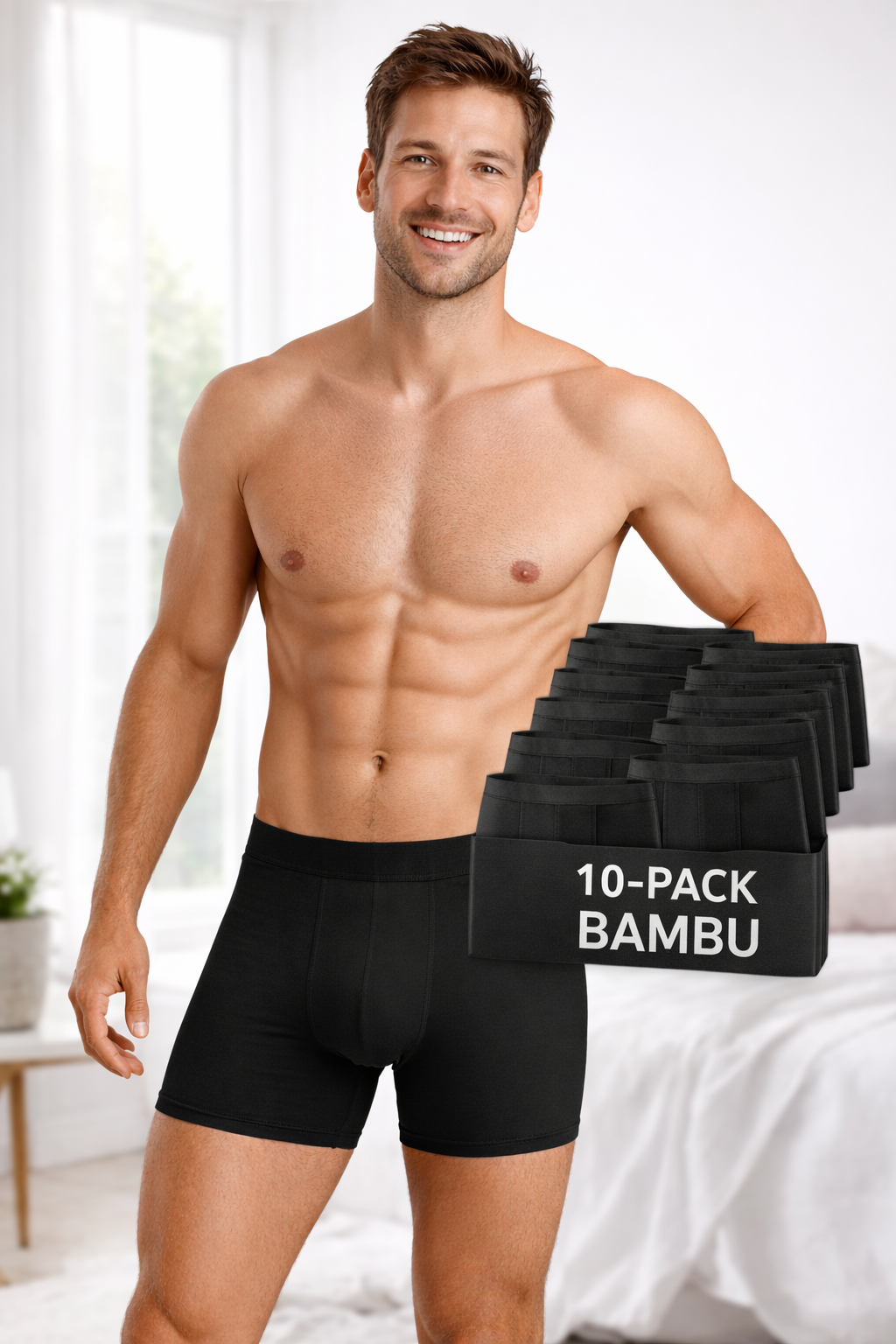 Bambu Boxers 10-pack – Extra mjuka
